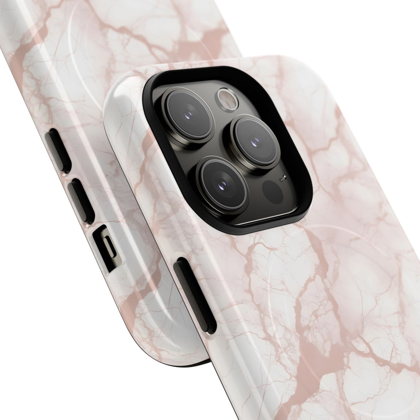 Marble Opulence in Neutral Beige - Magsafe Case