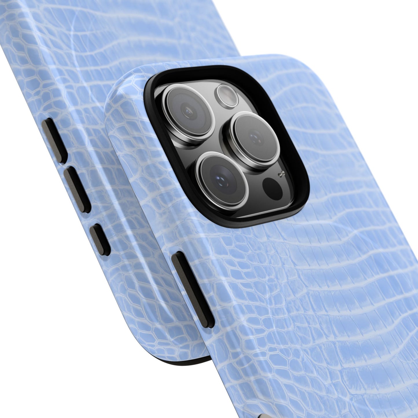 Luxe Leather in Blue - Magsafe Case