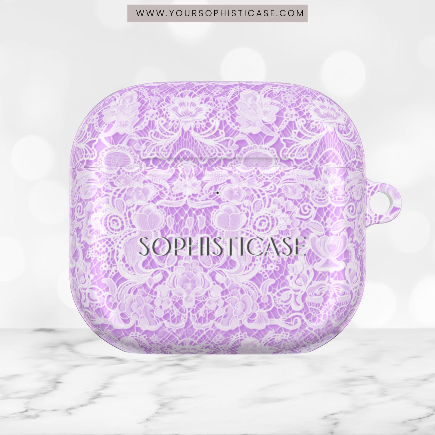 AirPod Cases - Luxe Lace in Purple