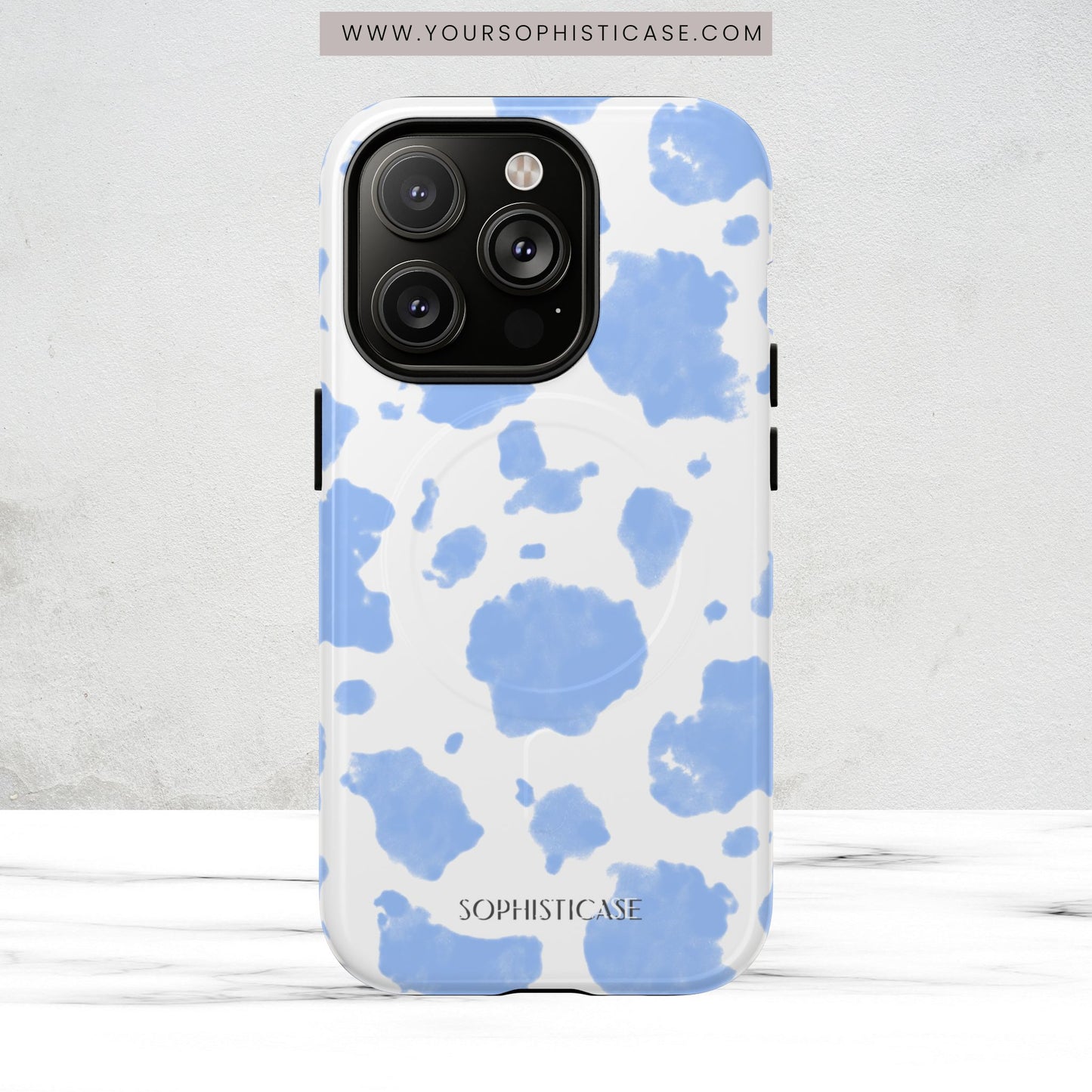 Holy Cow in Blue - Magsafe Case