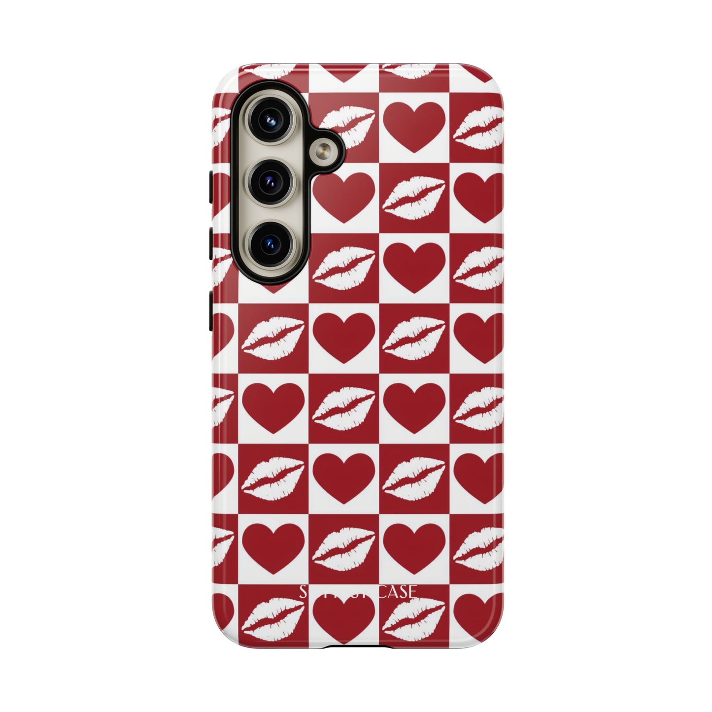 Belle Amie in Red - Samsung Galaxy Case