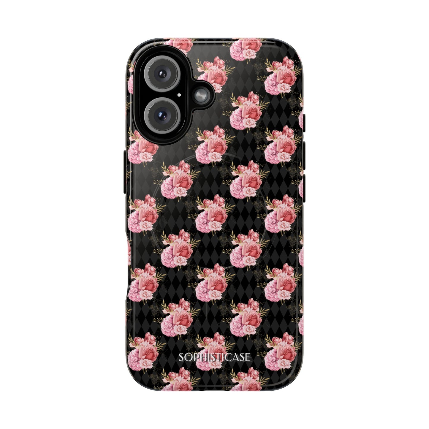 Rose Diamond Romance in Vivienne - Magsafe Phone Case