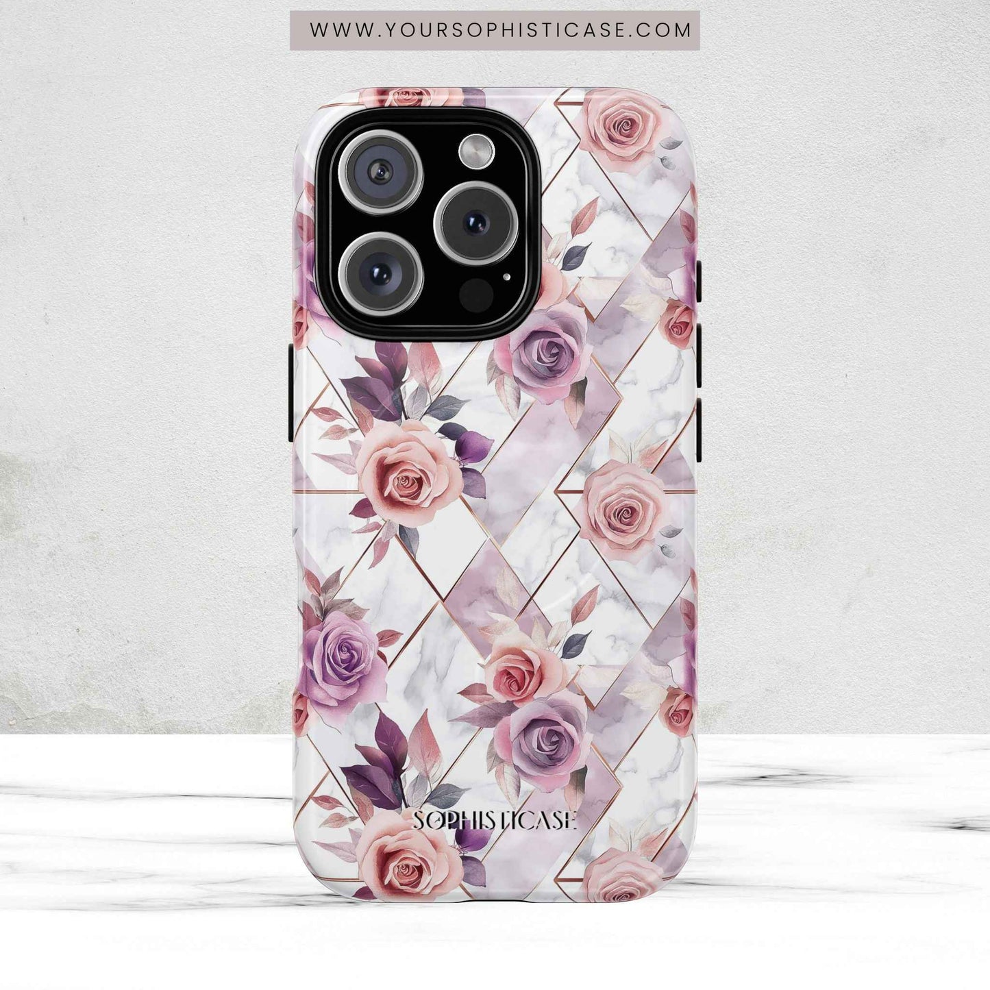 Royal Floral in Blush Manor - iPhone Magsafe Case