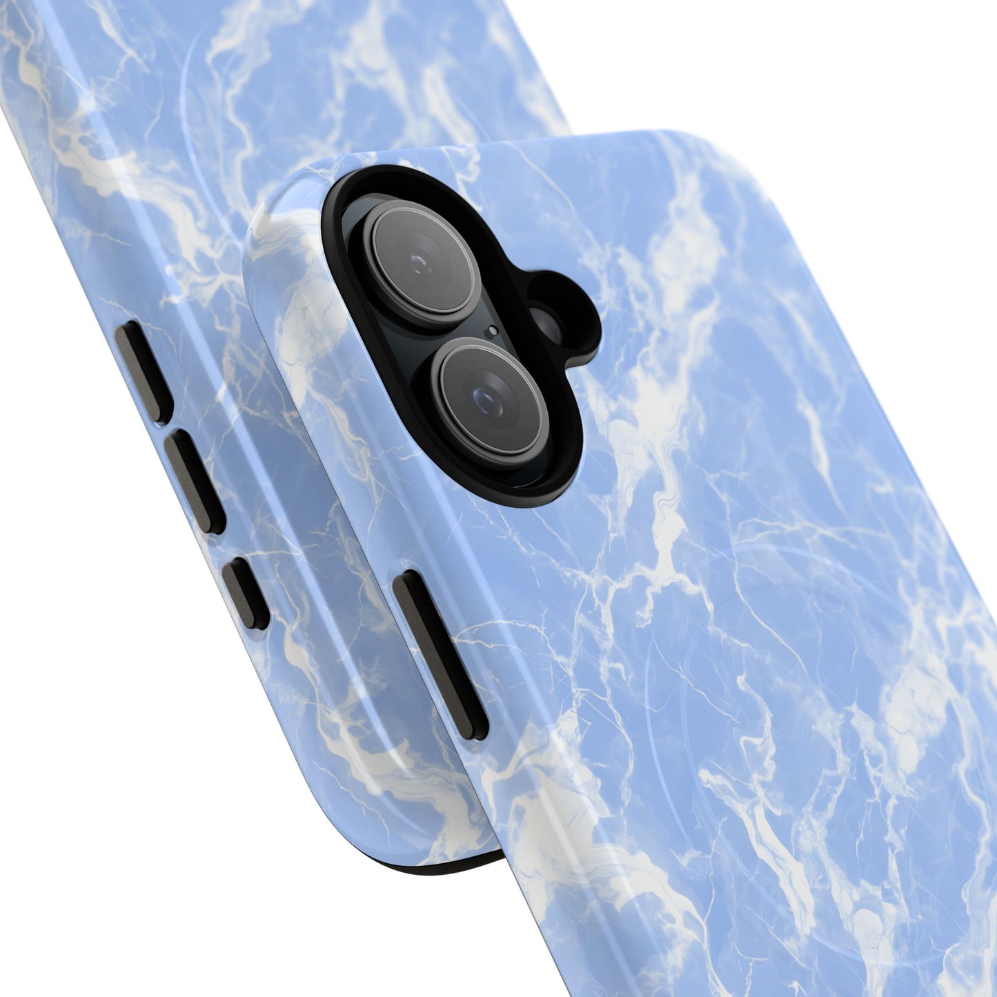 Marble Crush in Blue - Magsafe Case