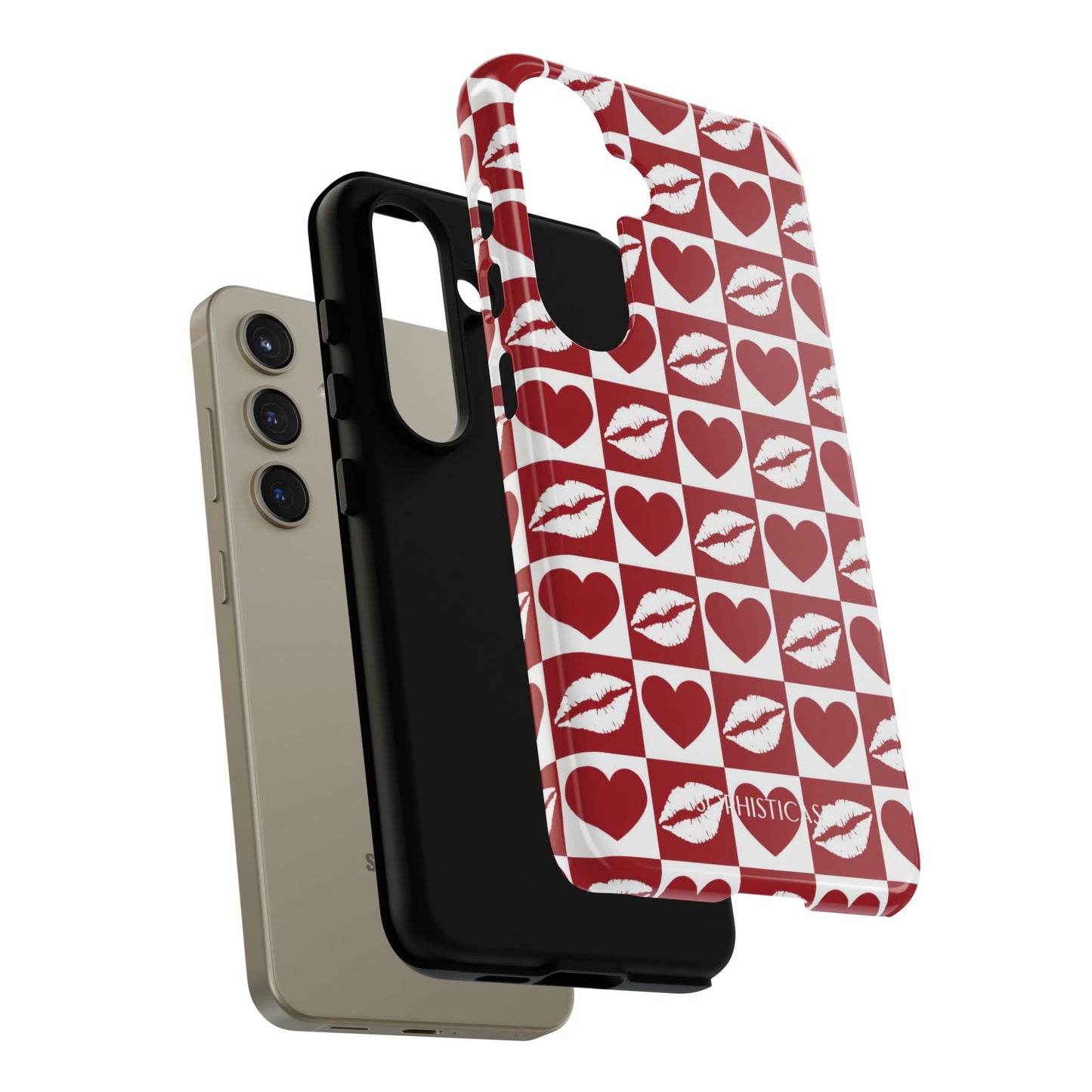 Belle Amie in Red - Tough Phone Case