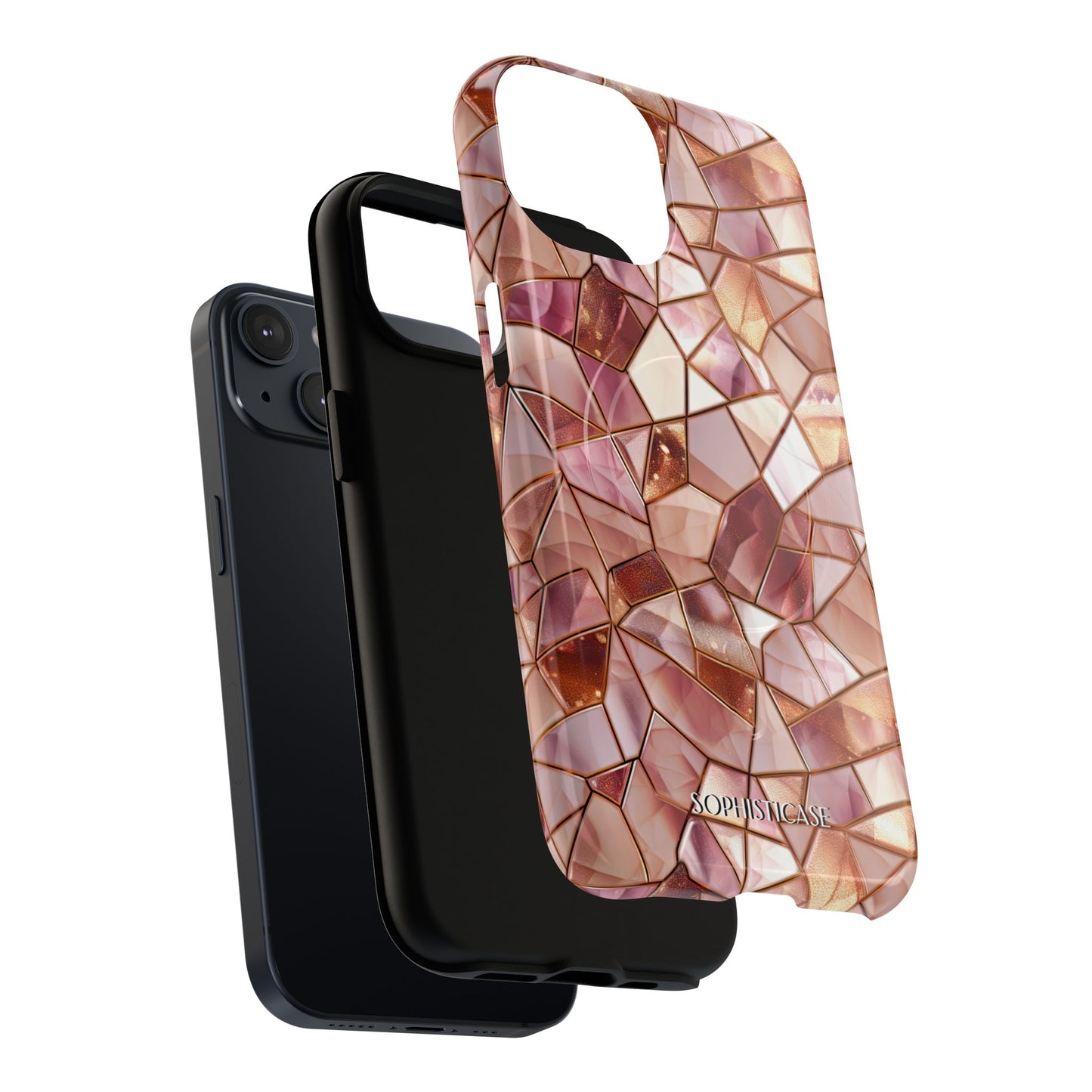 Rose' Runway in Champagne Mosaic - Magsafe Case