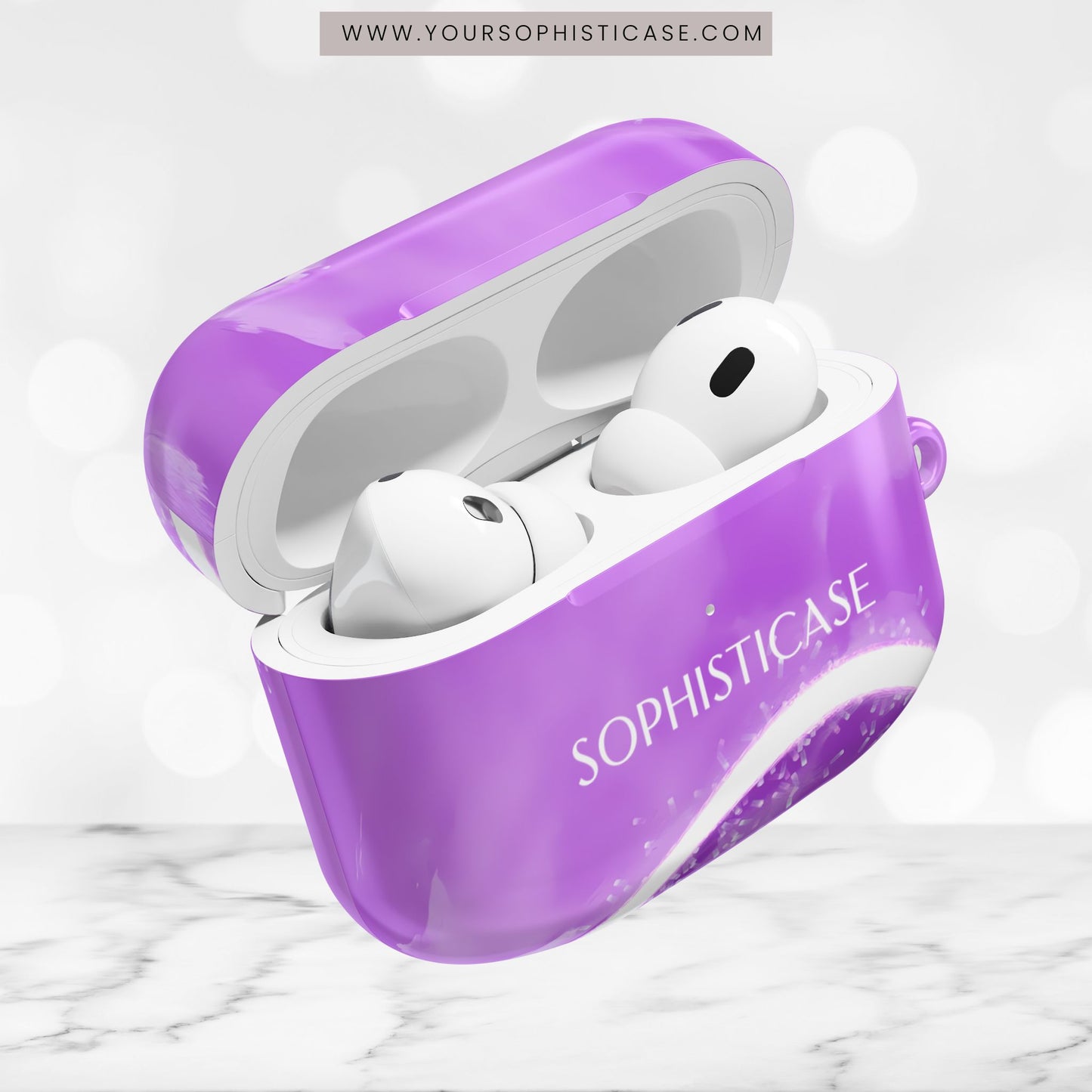 AirPod Cases - Serenity in Purple