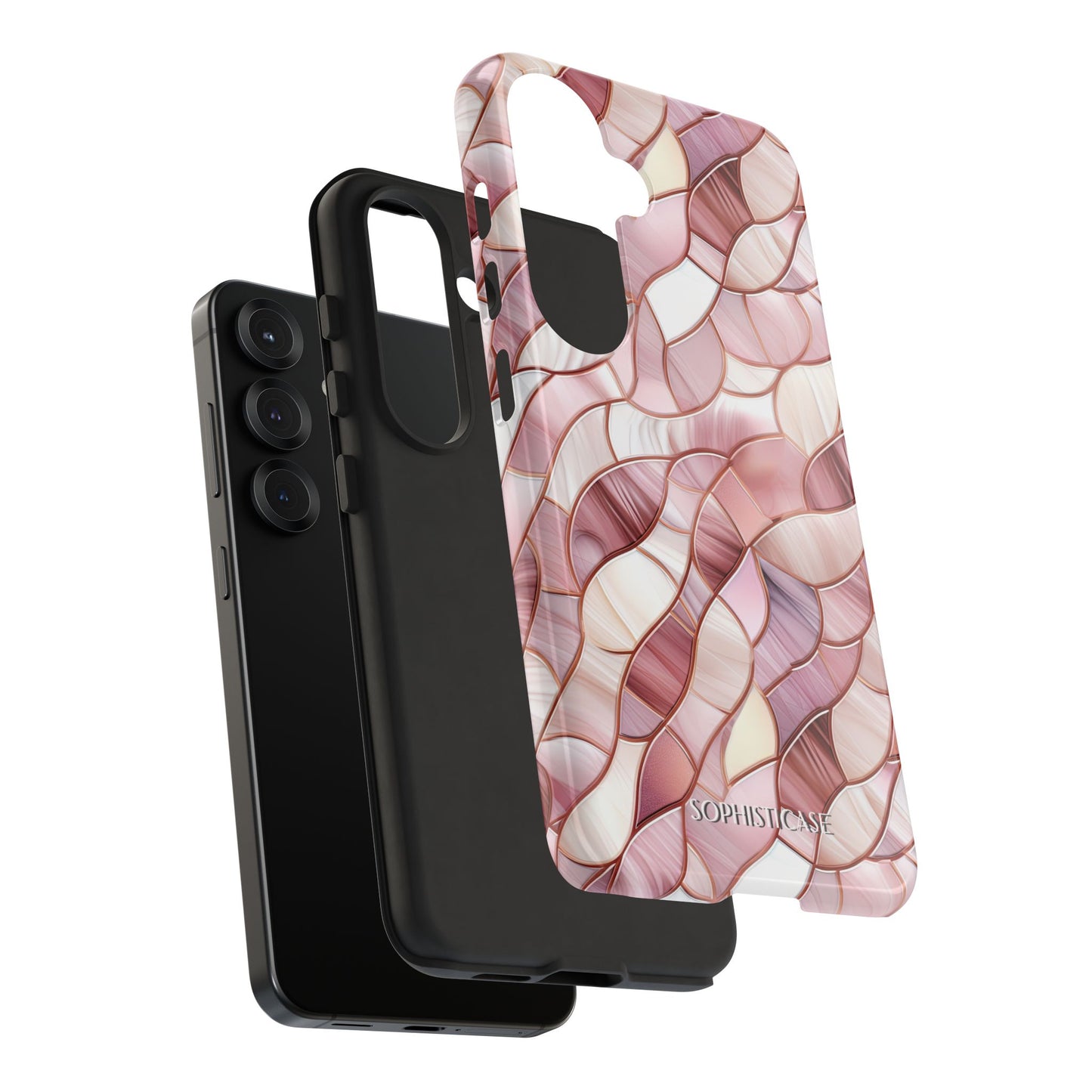 Rose' Runway in Sweet Mosaic - Tough Phone Case