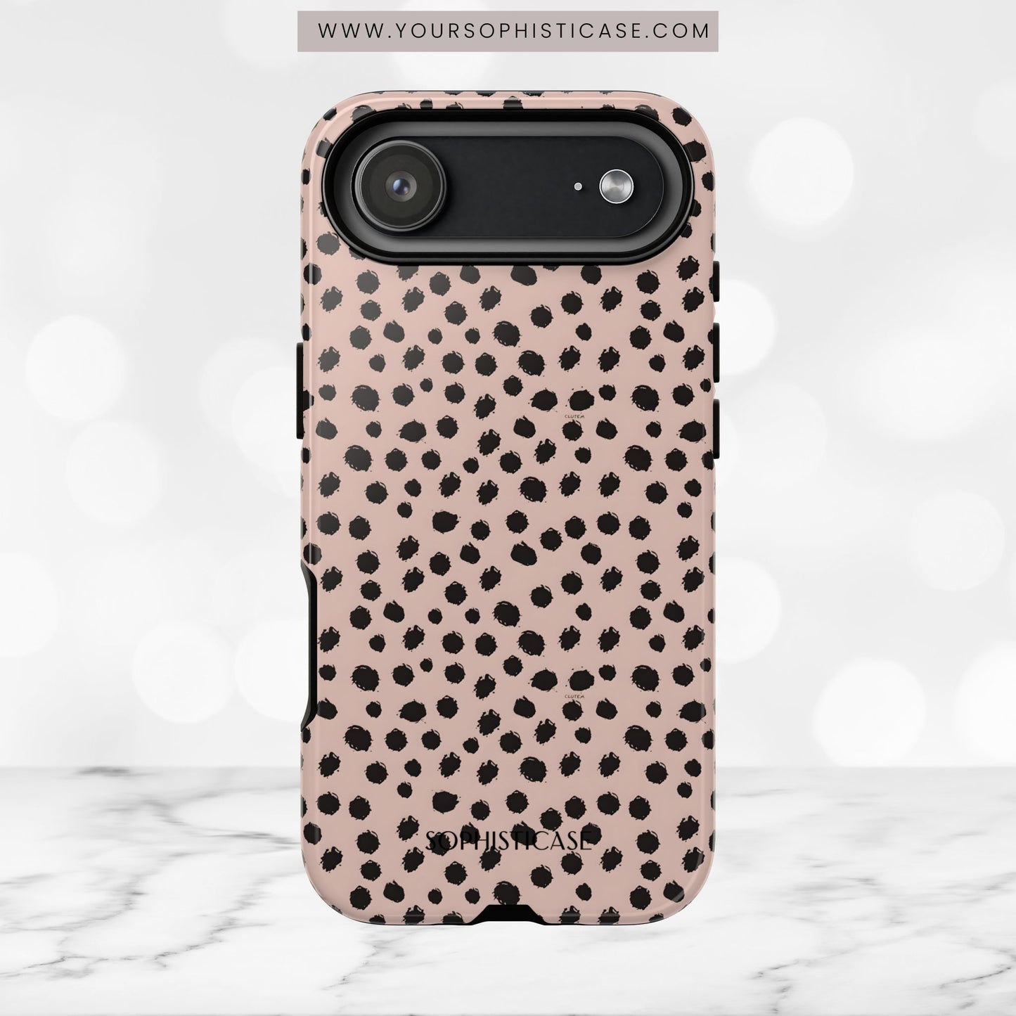 Cheetahs and Liars in Light Brown - iPhone Case