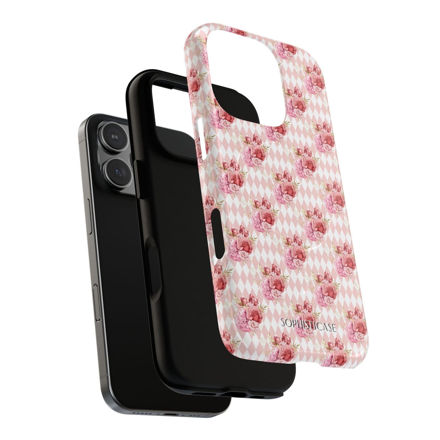 Rose Diamond Romance in Juliette - Magsafe Phone Case
