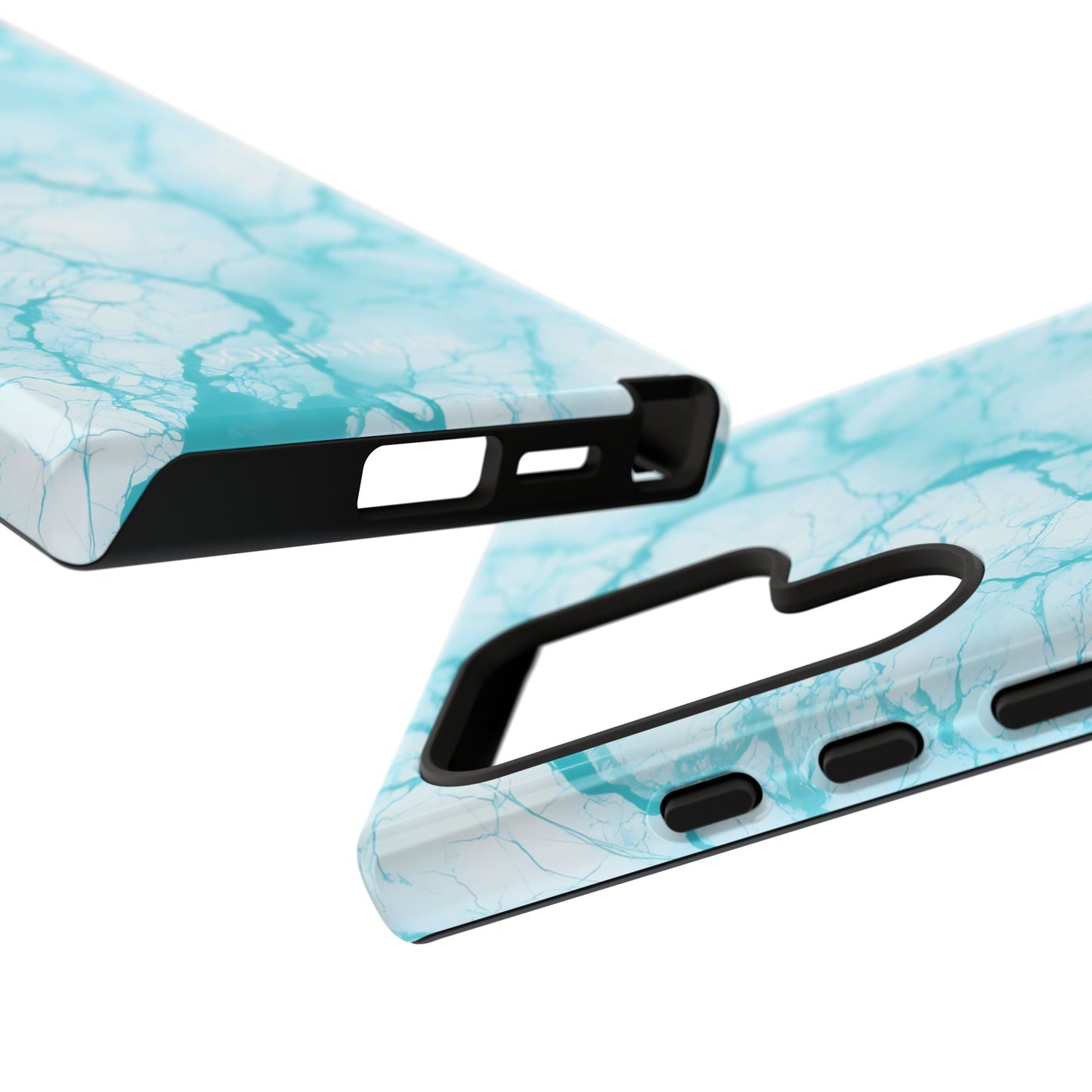 Marble Opulence in Aqua - Tough Phone Case