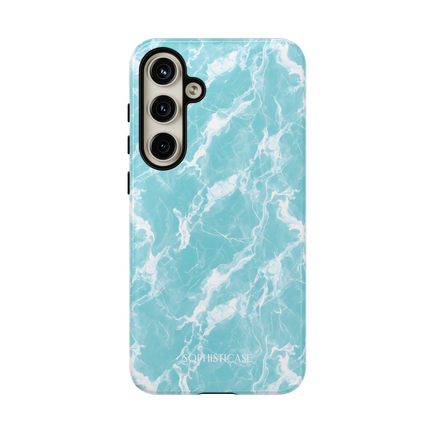 Marble Crush in Aqua - Samsung Galaxy Case