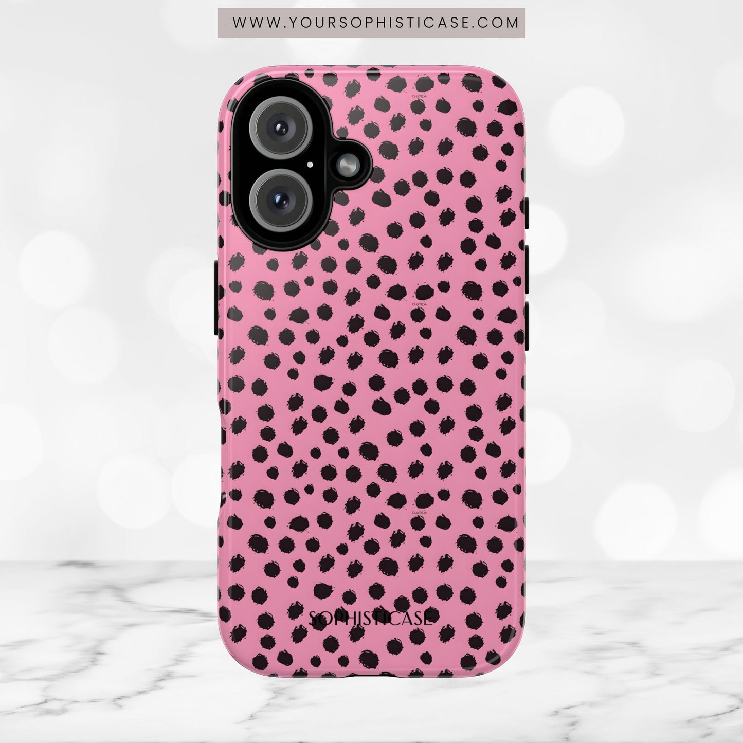 Cheetahs and Liars in Pink - iPhone Case