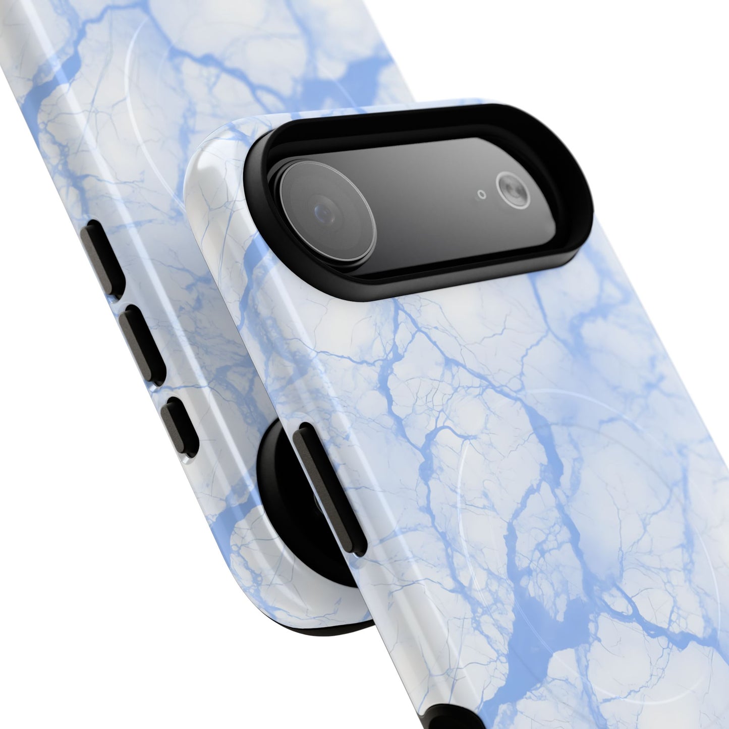 Marble Opulence in Blue - Magsafe Case