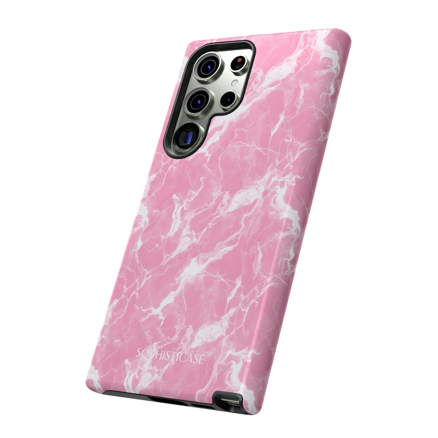 Marble Crush in Pink - Tough Phone Case