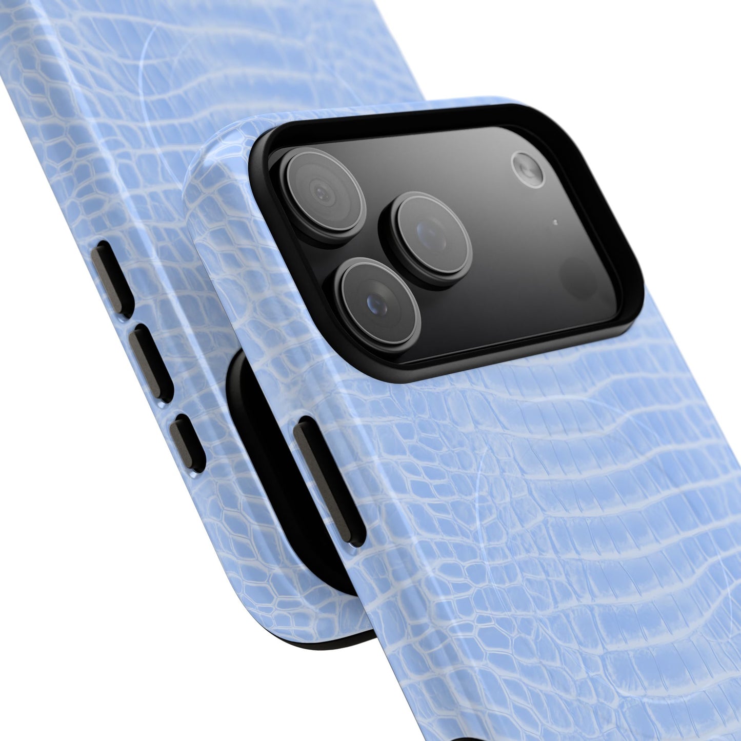 Luxe Leather in Blue - Magsafe Case