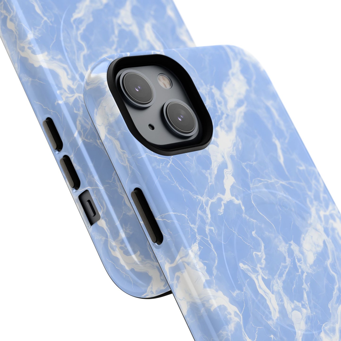 Marble Crush in Blue - Magsafe Case