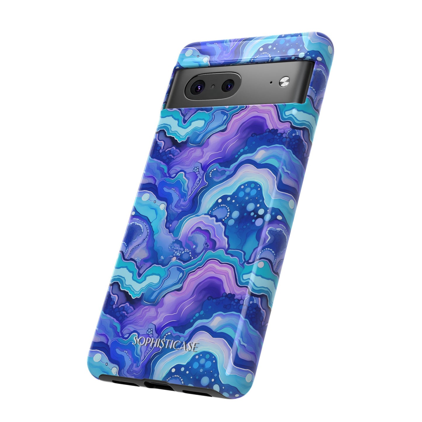 Nightstone in Lapis Wave - Tough Phone Case