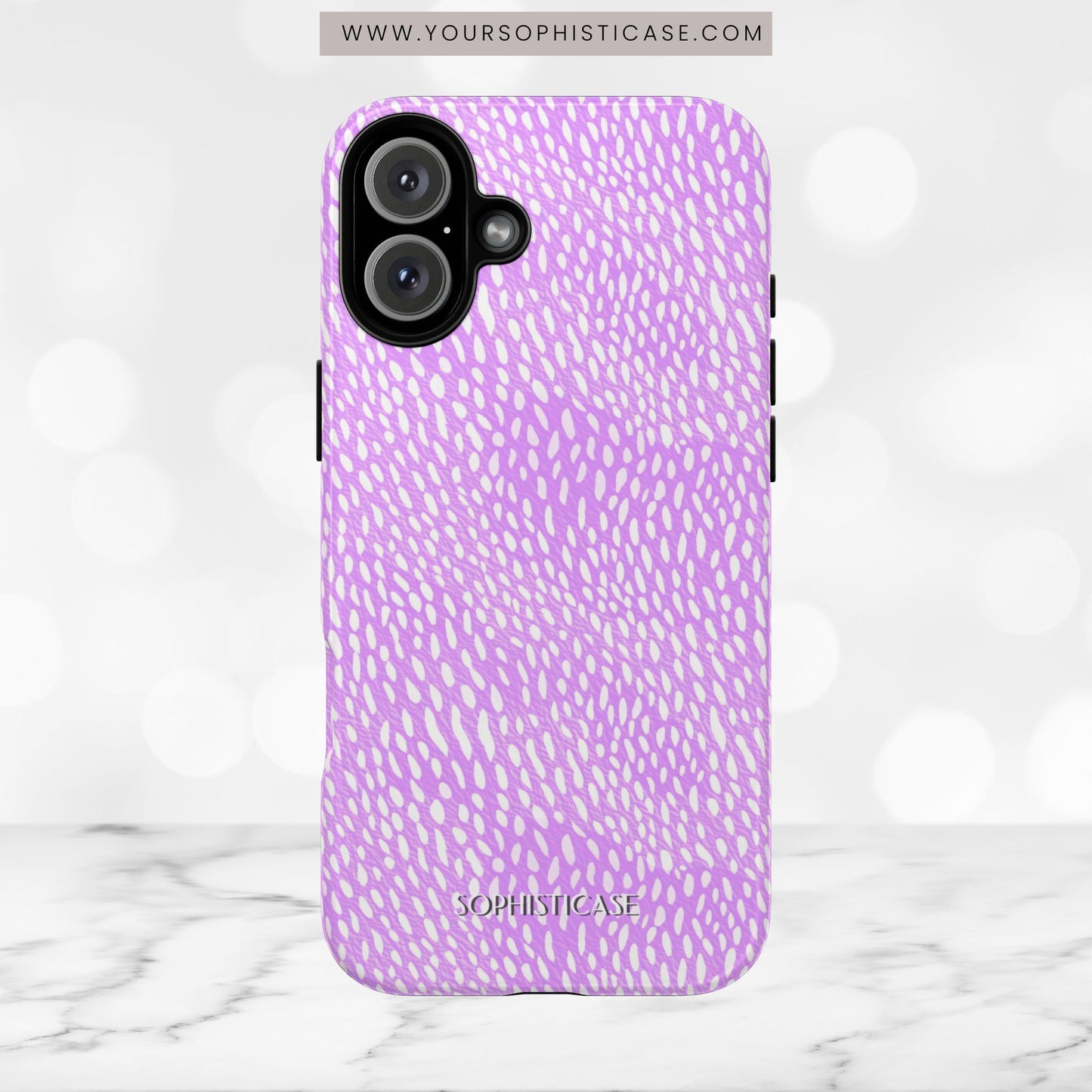 Oh Deer! in Purple - Tough Phone Case