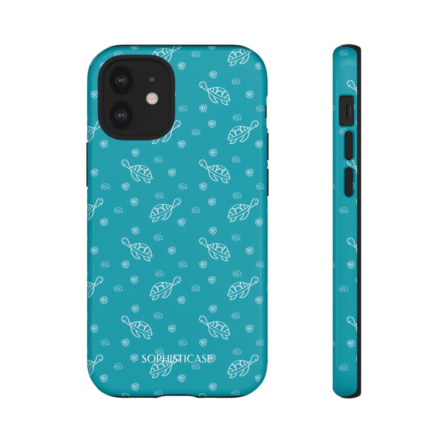 Turtle Island in Aqua - iPhone Magsafe Case