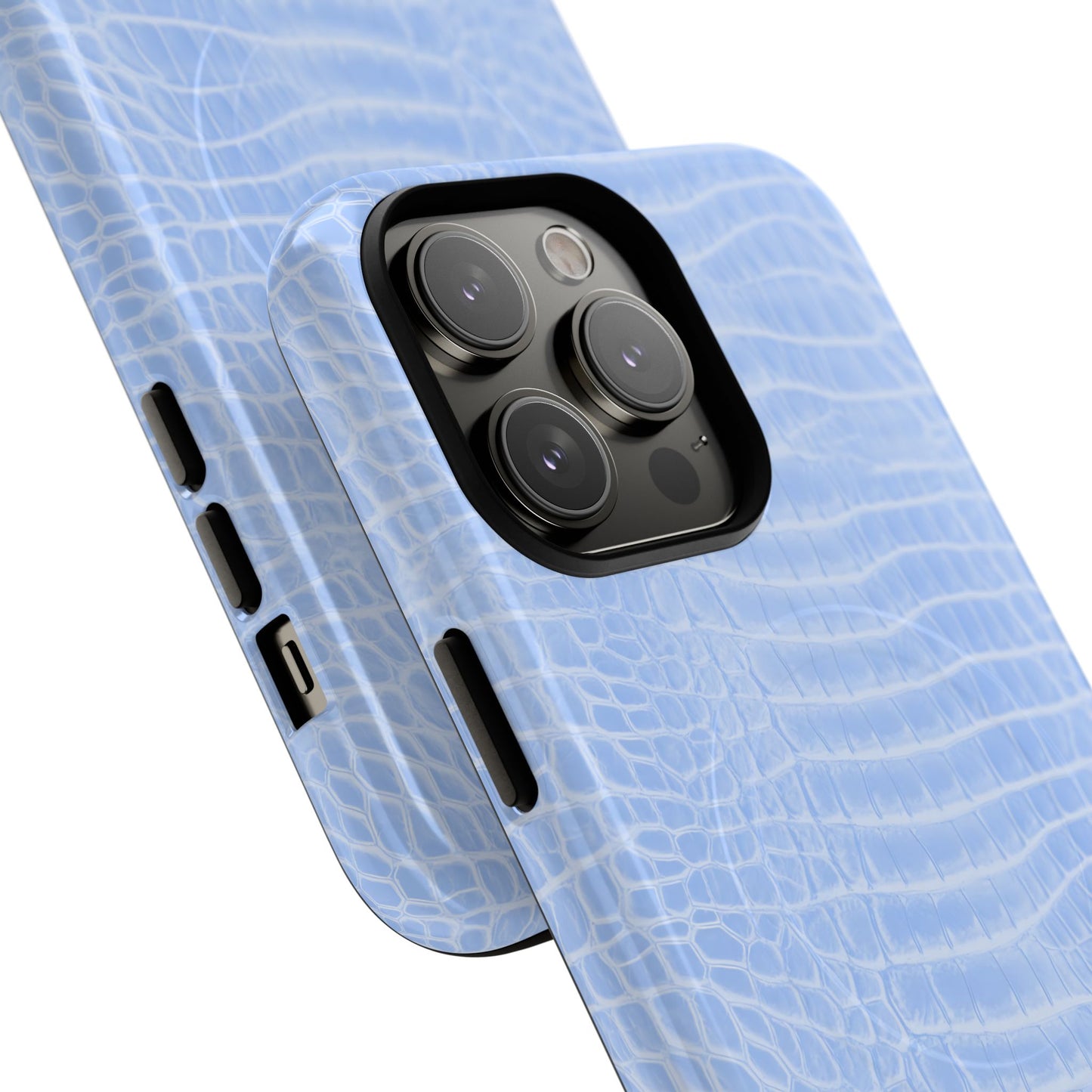 Luxe Leather in Blue - Magsafe Case