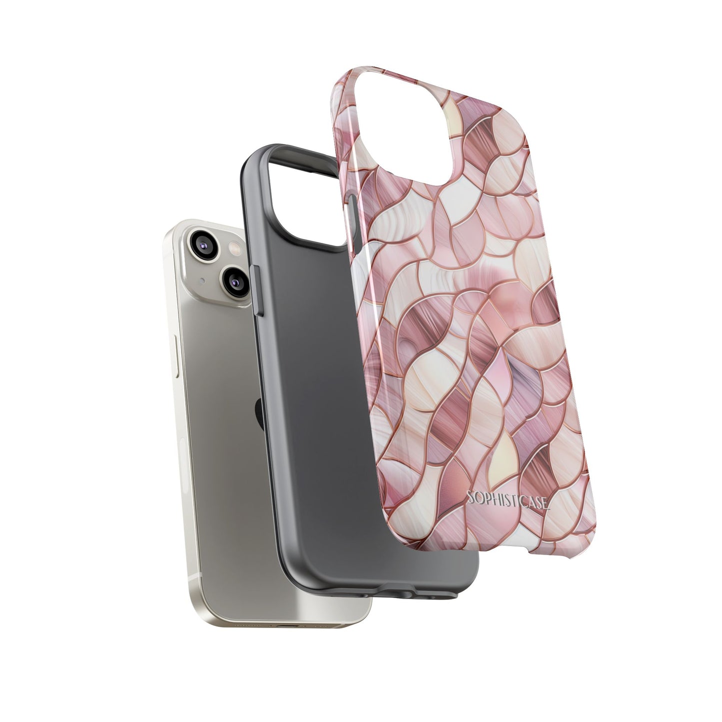 Rose' Runway in Sweet Mosaic - Tough Phone Case