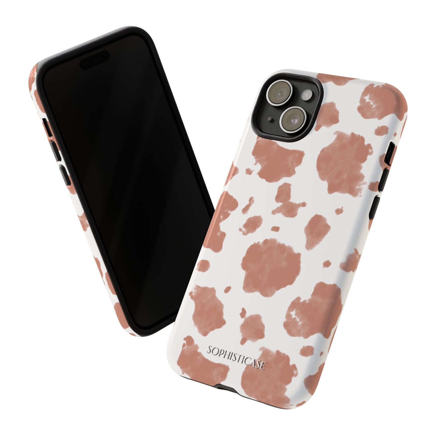 Holy Cow in Light Brown - iPhone Case