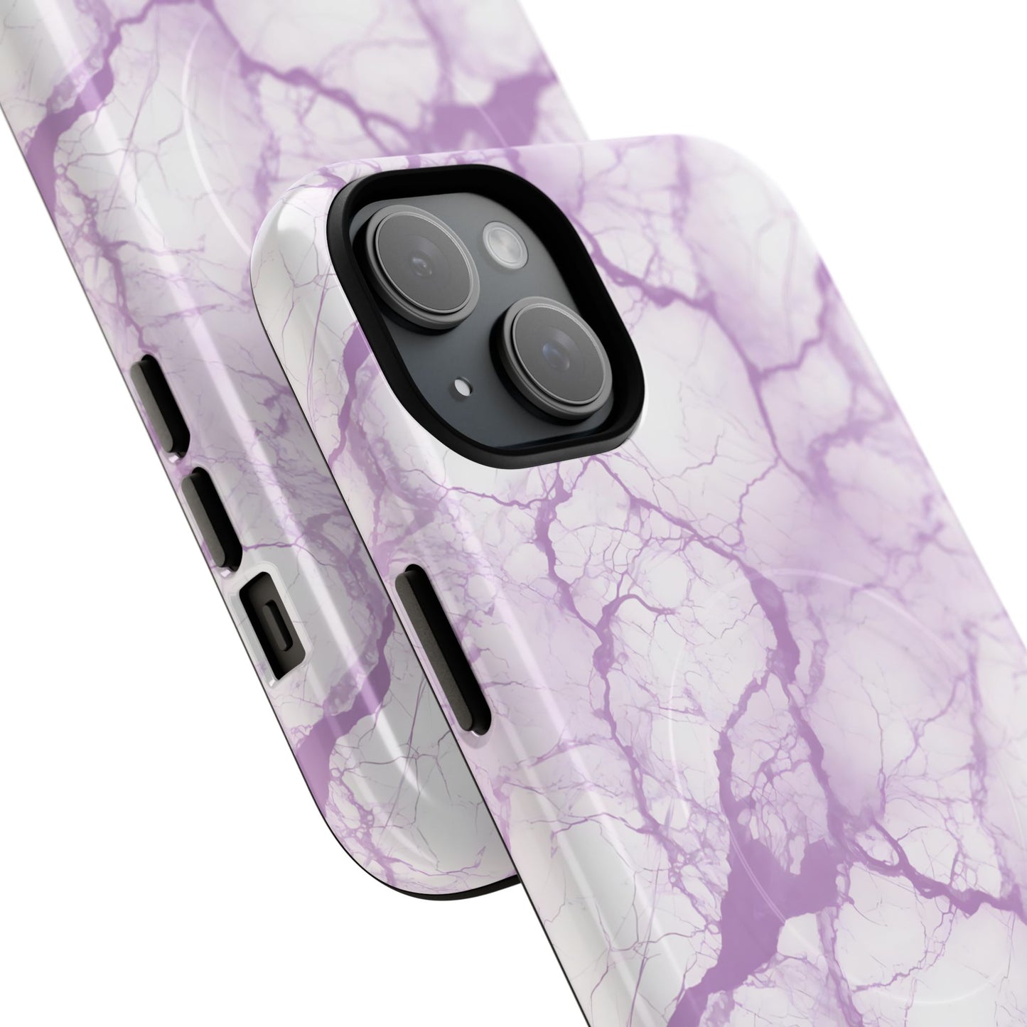 Marble Opulence in Purple - Magsafe Case