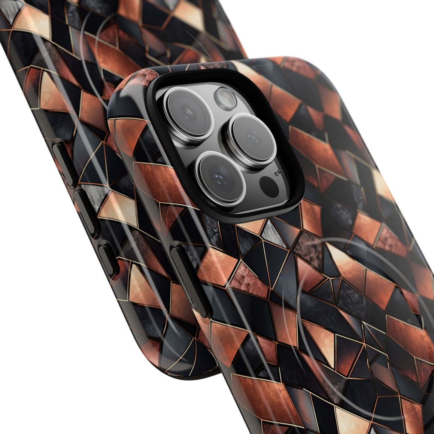 Rose' Runway in Noir Mosaic - Magsafe Case