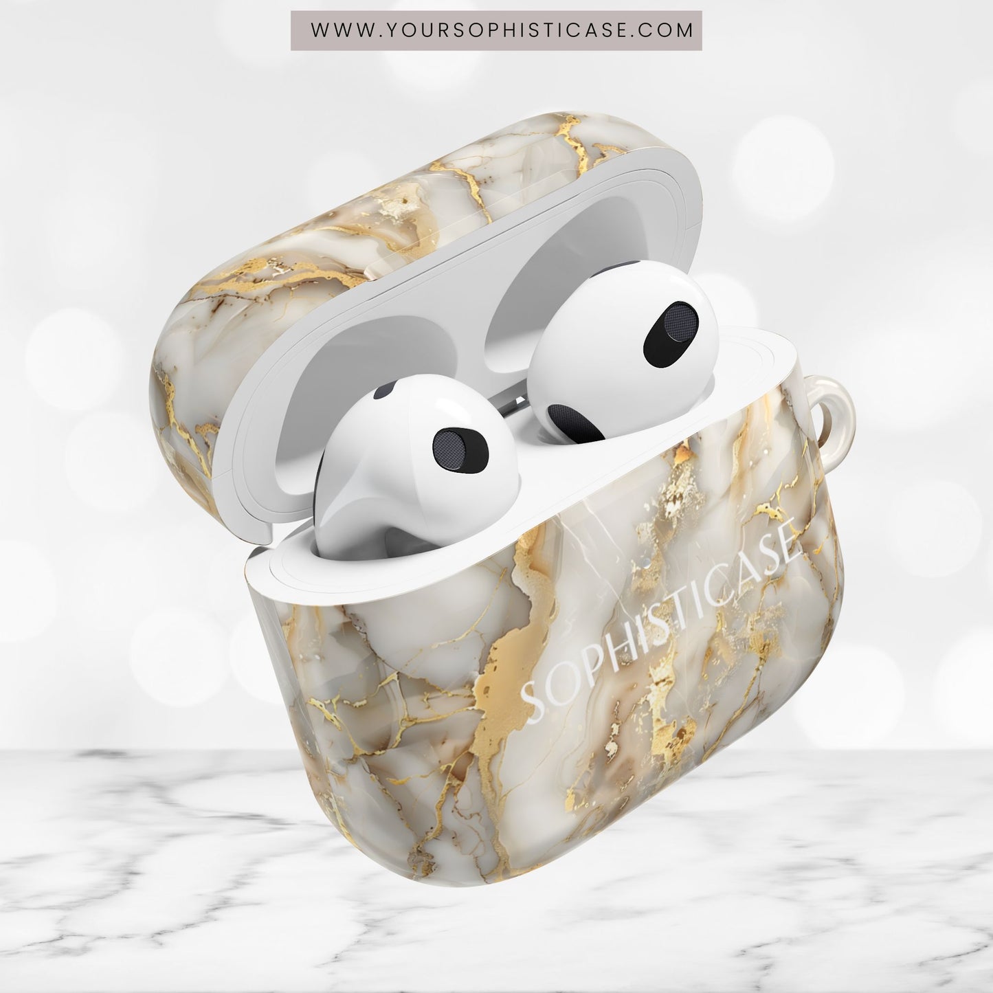 AirPod Cases - Gold Rush in Aurum