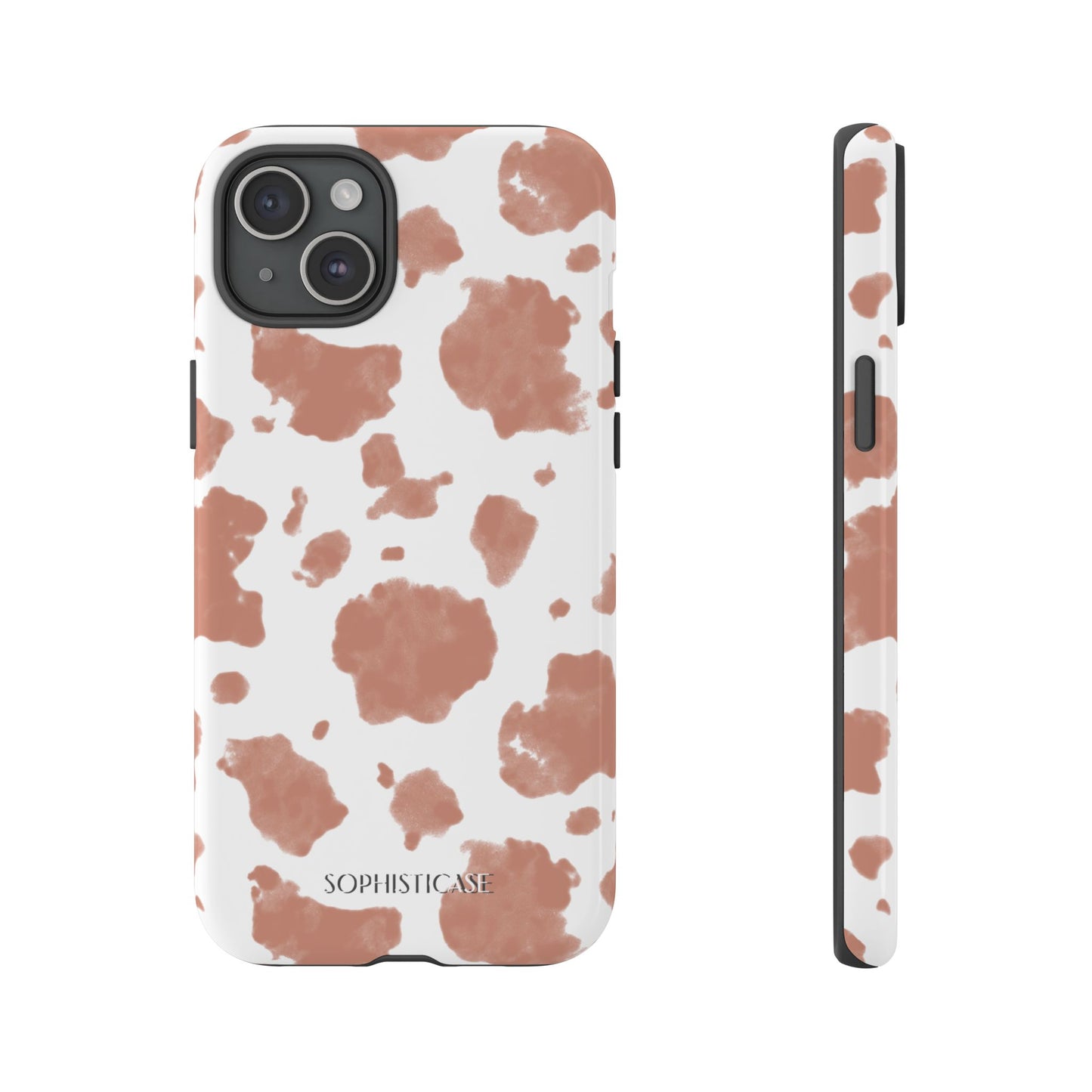Holy Cow in Light Brown - iPhone Case