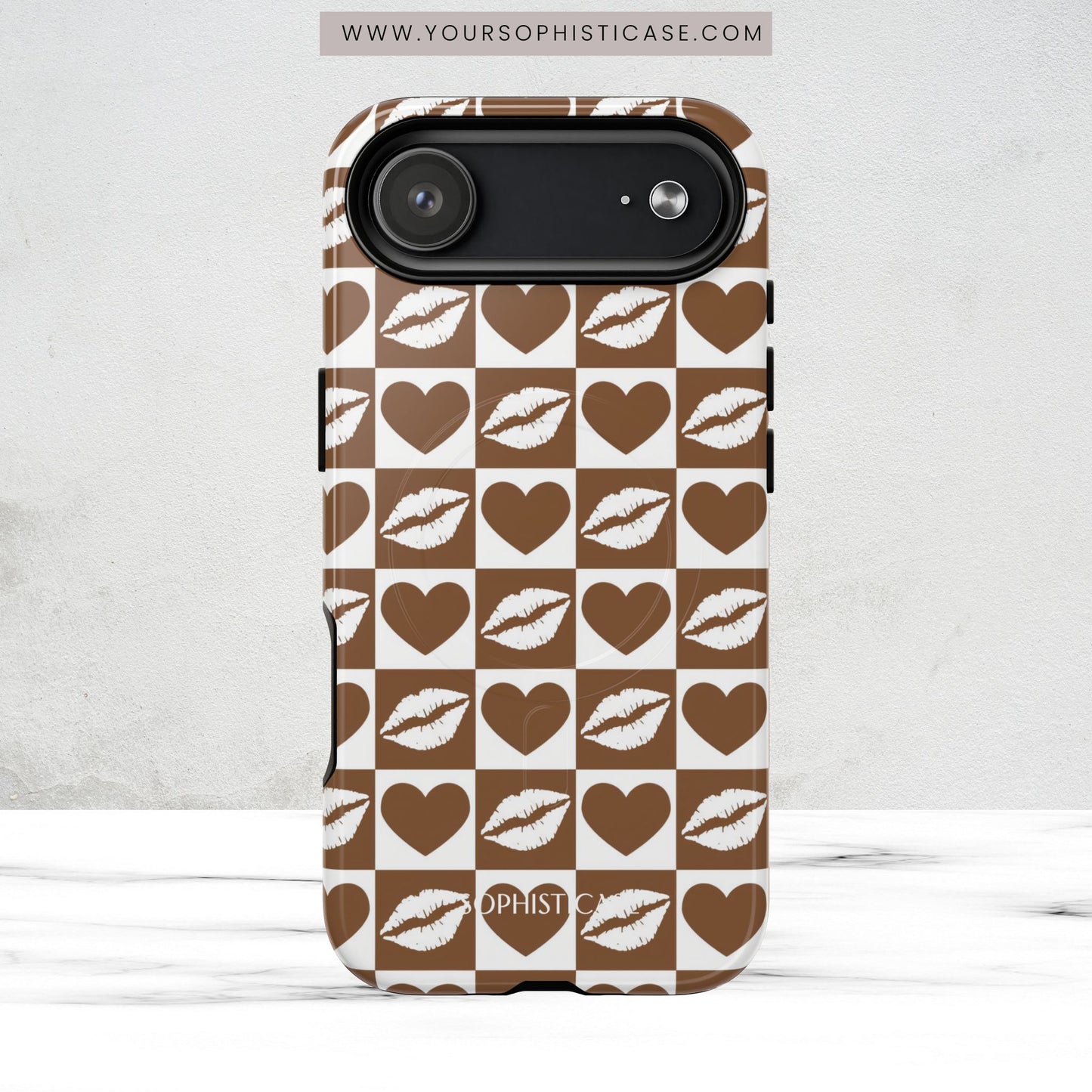 Belle Amie in Deep Brown - Magsafe Case