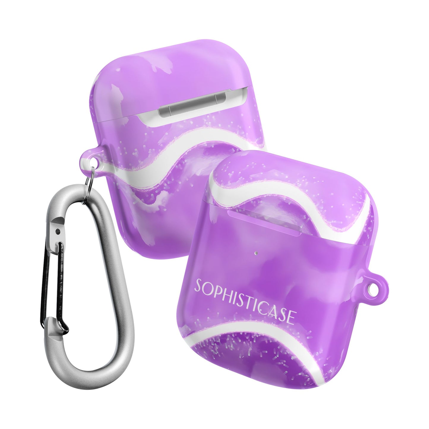 AirPod Cases - Serenity in Purple