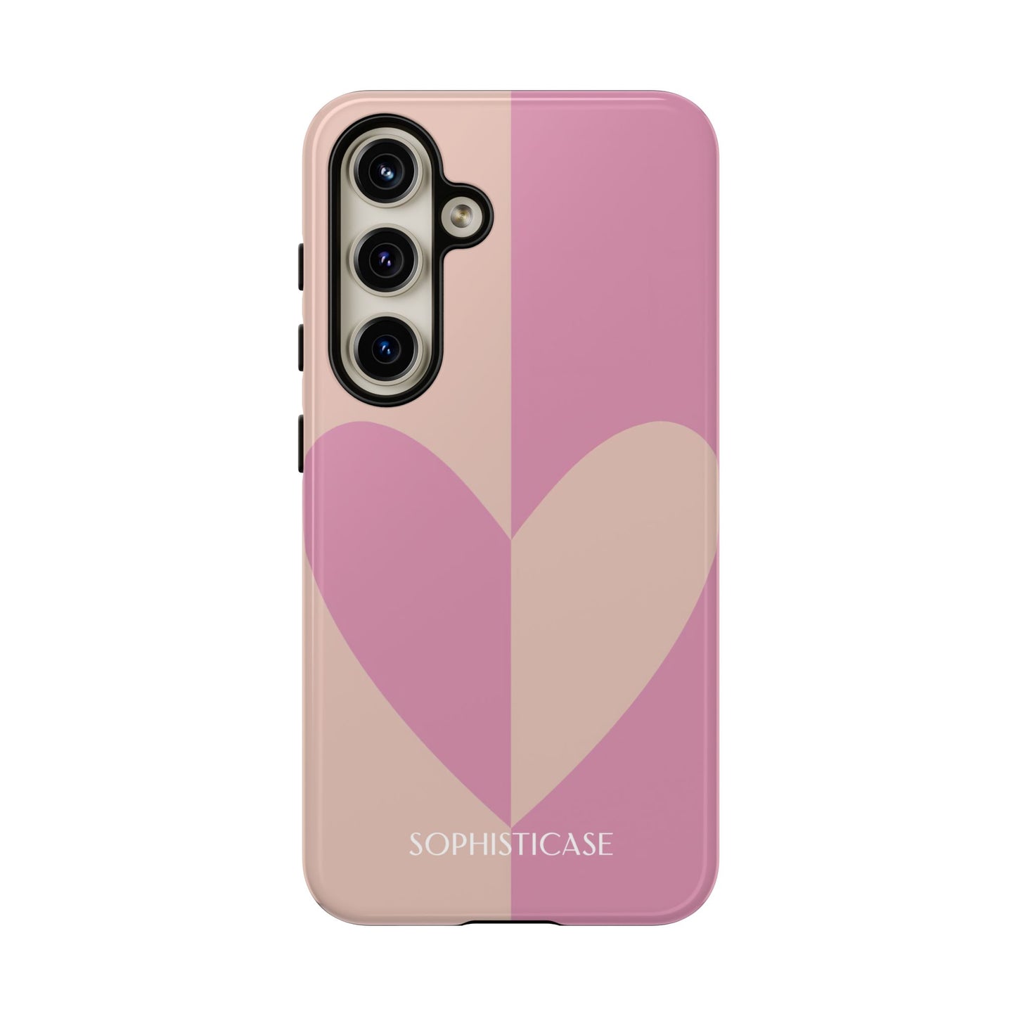 Be Mine in Pink and Brown - Tough Phone Case for Samsung Galaxy - Sophisticase