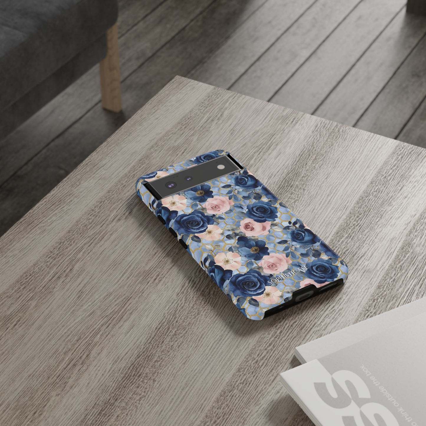 Royal Floral in Gilded Sky - Tough Phone Case