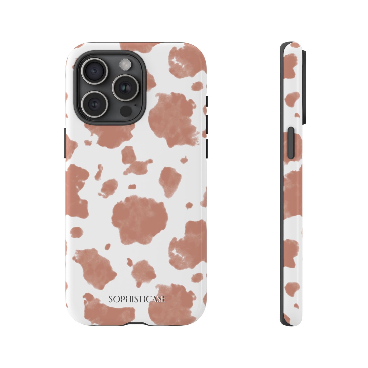 Holy Cow in Light Brown - iPhone Case