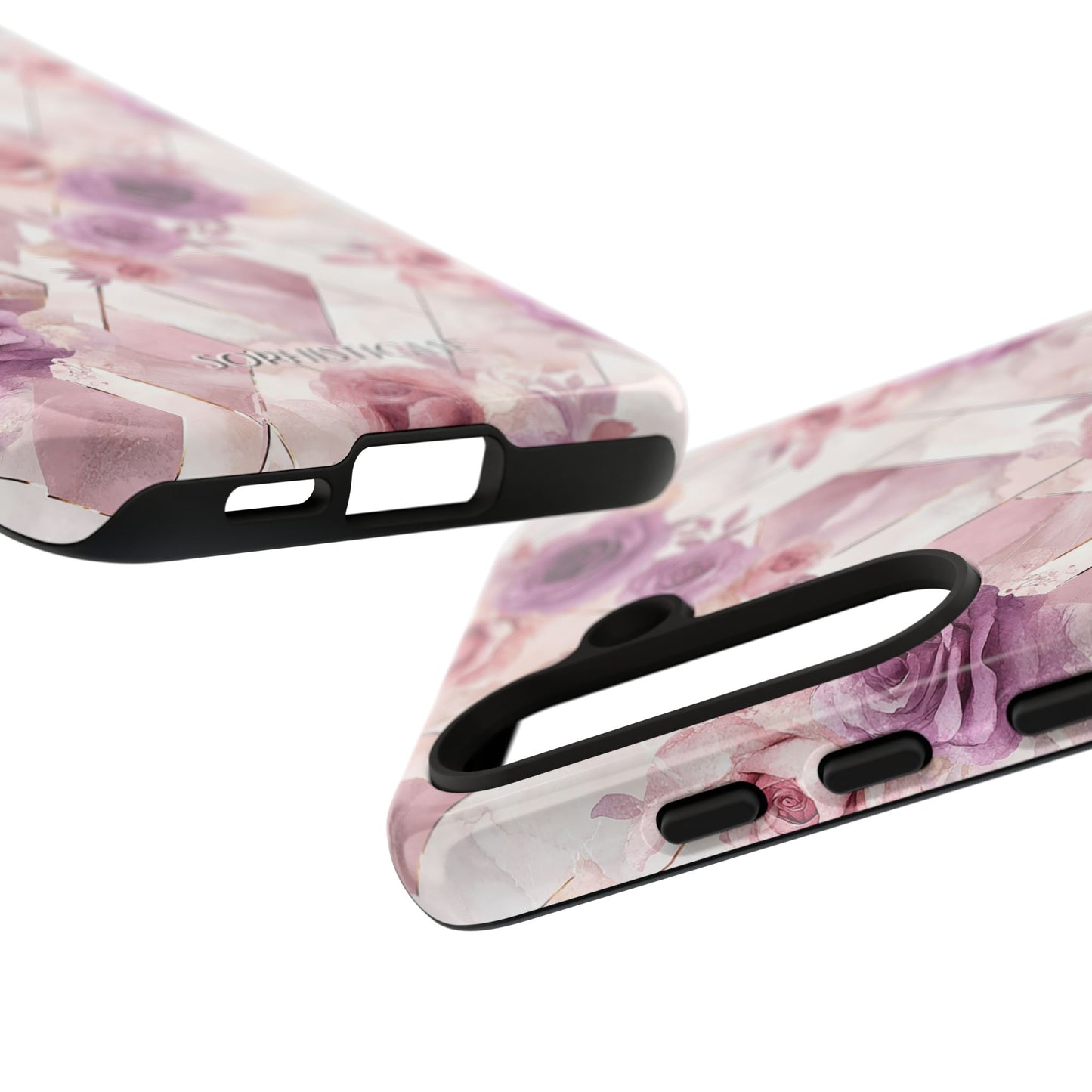 Royal Floral in Mauve Rose - Tough Phone Case
