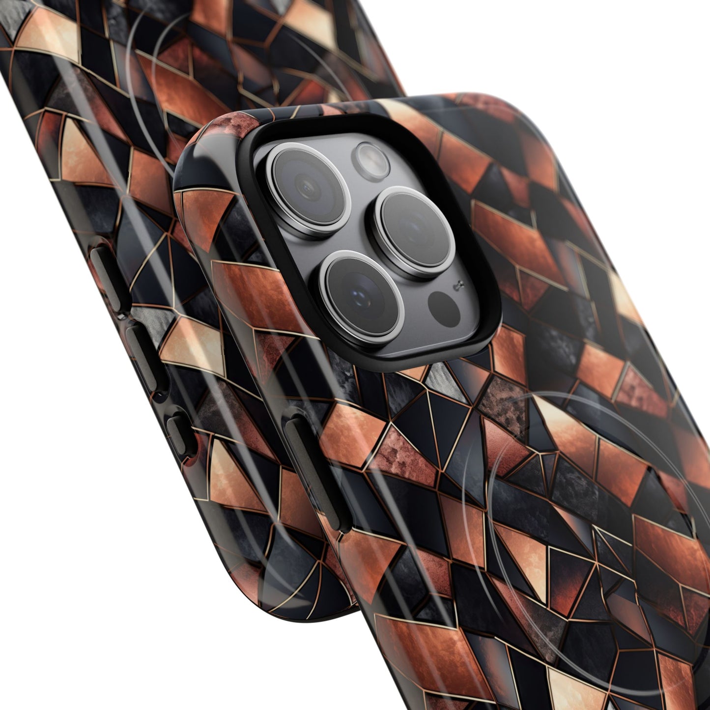 Rose' Runway in Noir Mosaic - Magsafe Case