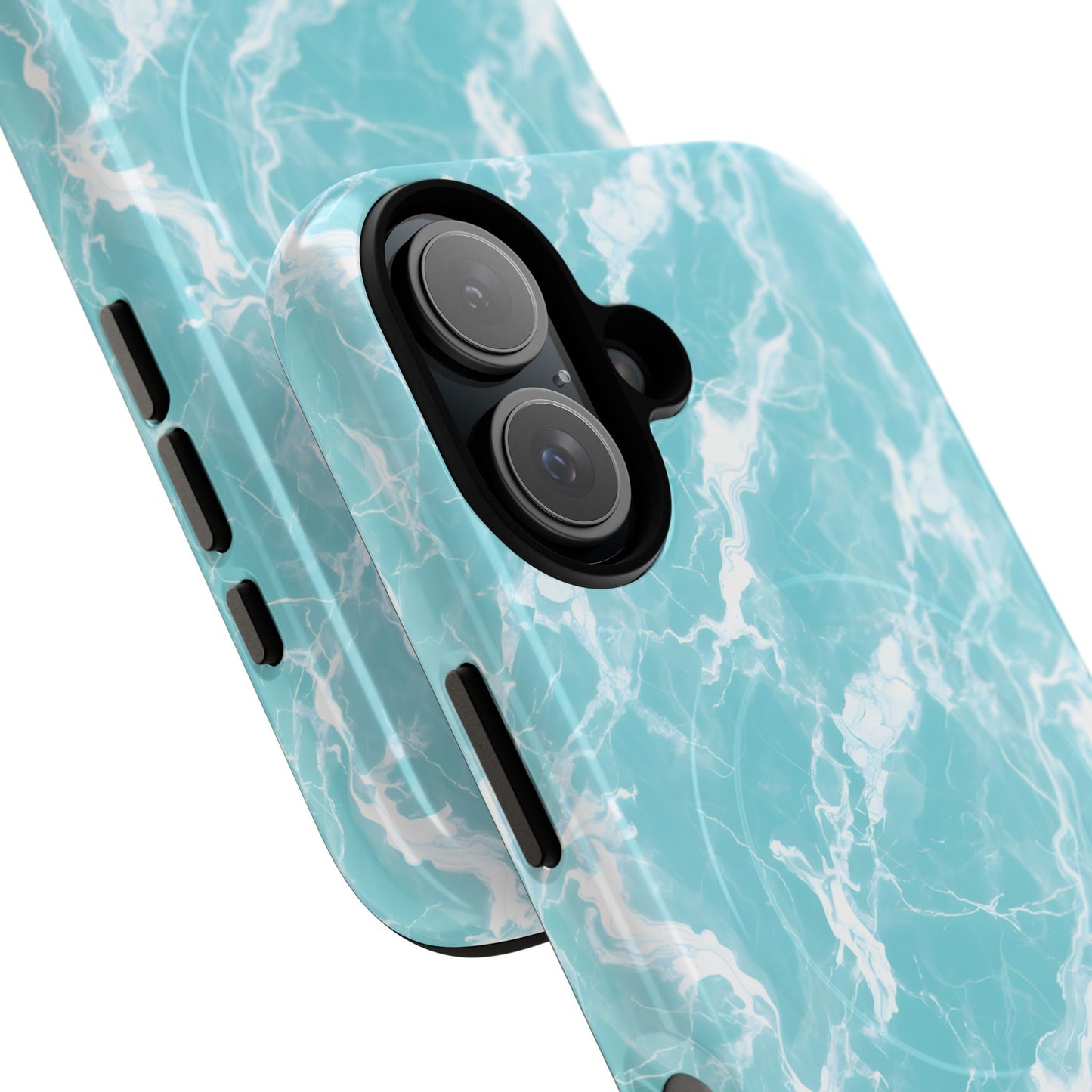 Marble Crush in Aqua - Magsafe Case
