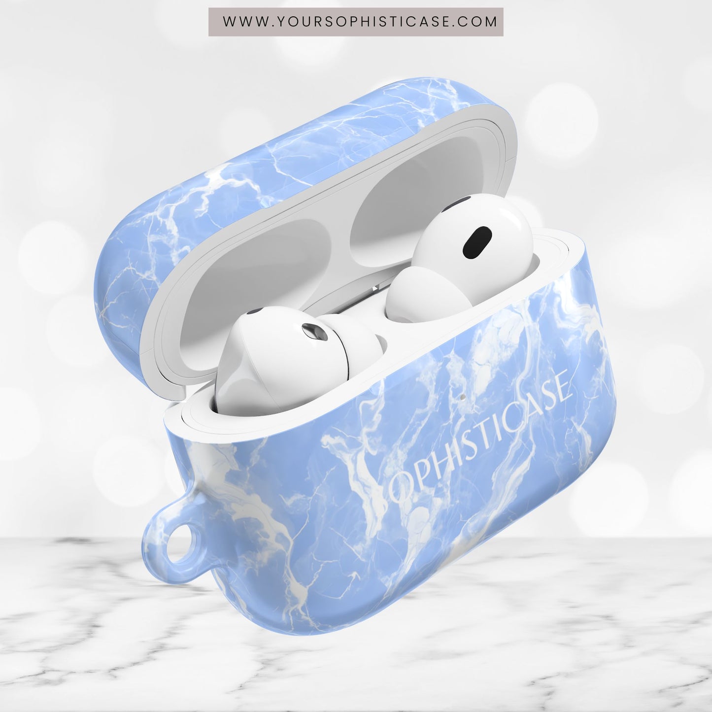 AirPod Cases - Marble Crush in Blue