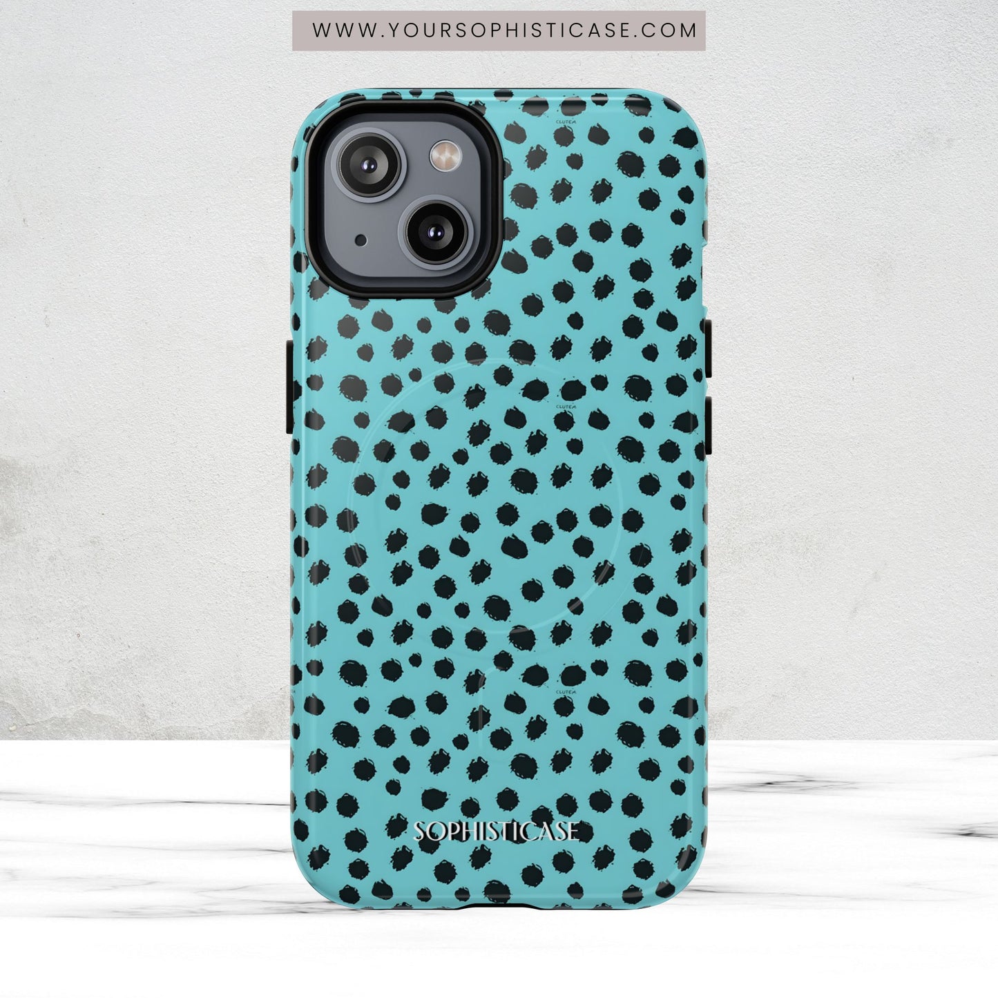Cheetahs and Liars in Teal - Magsafe Case