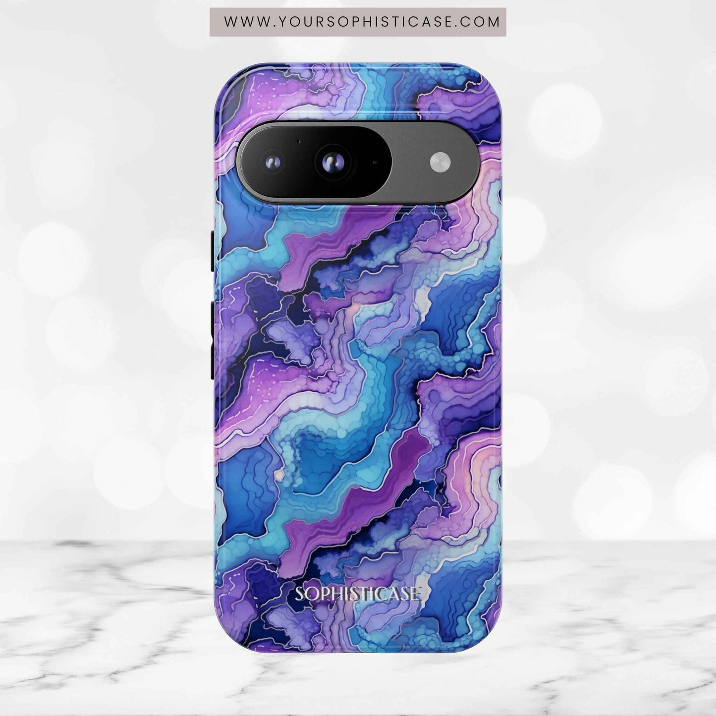 Nightstone in Indigo Tide - Tough Phone Case