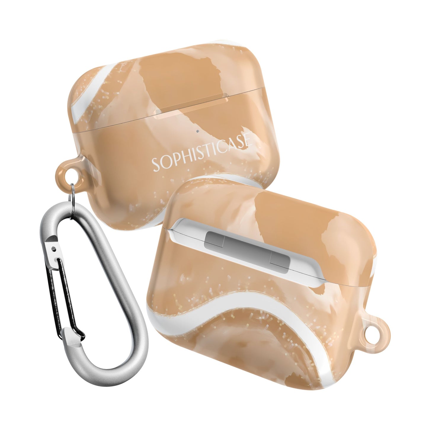 AirPod Cases - Serenity in Neutral Brown
