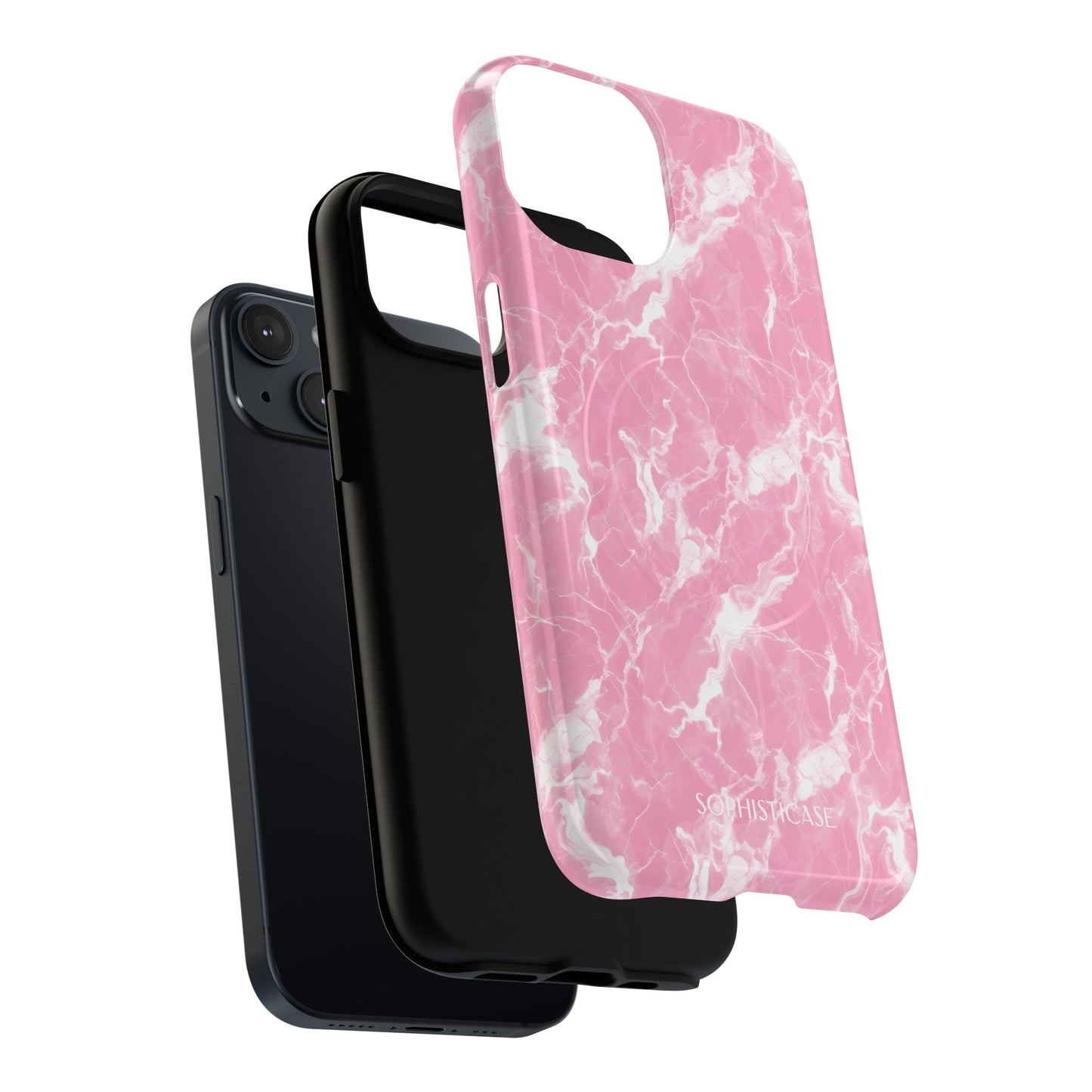 Marble Crush in Pink - Magsafe Case