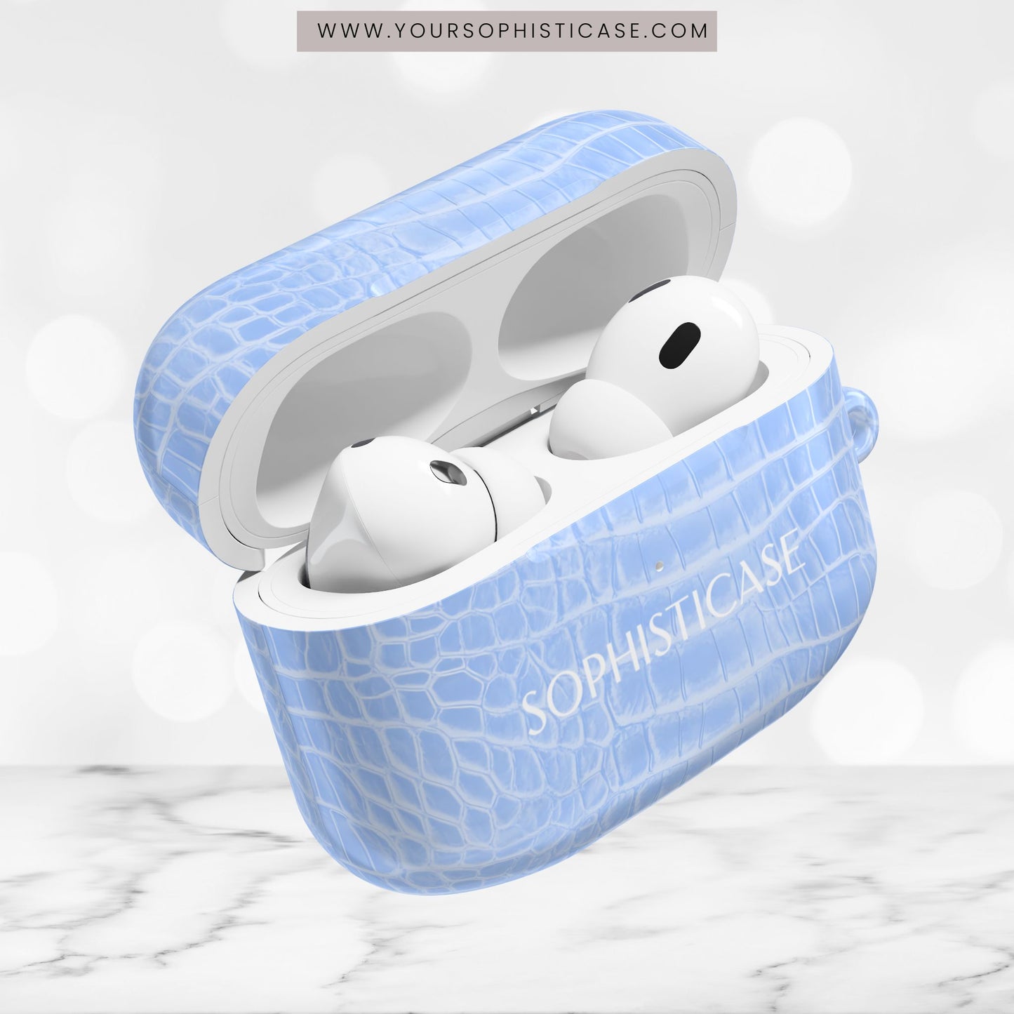 AirPod Cases - Luxe Leather in Blue