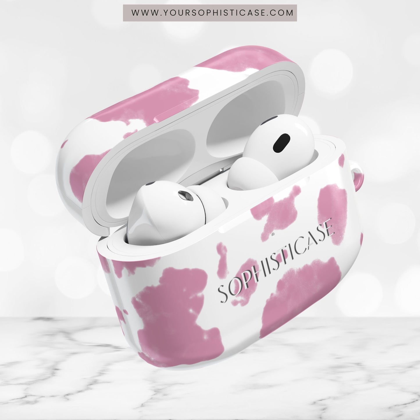 AirPod Cases - Holy Cow in Pink