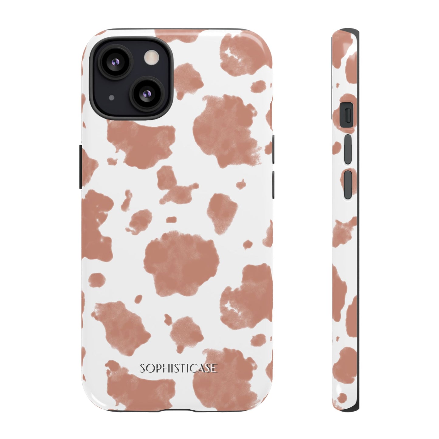 Holy Cow in Light Brown - iPhone Case