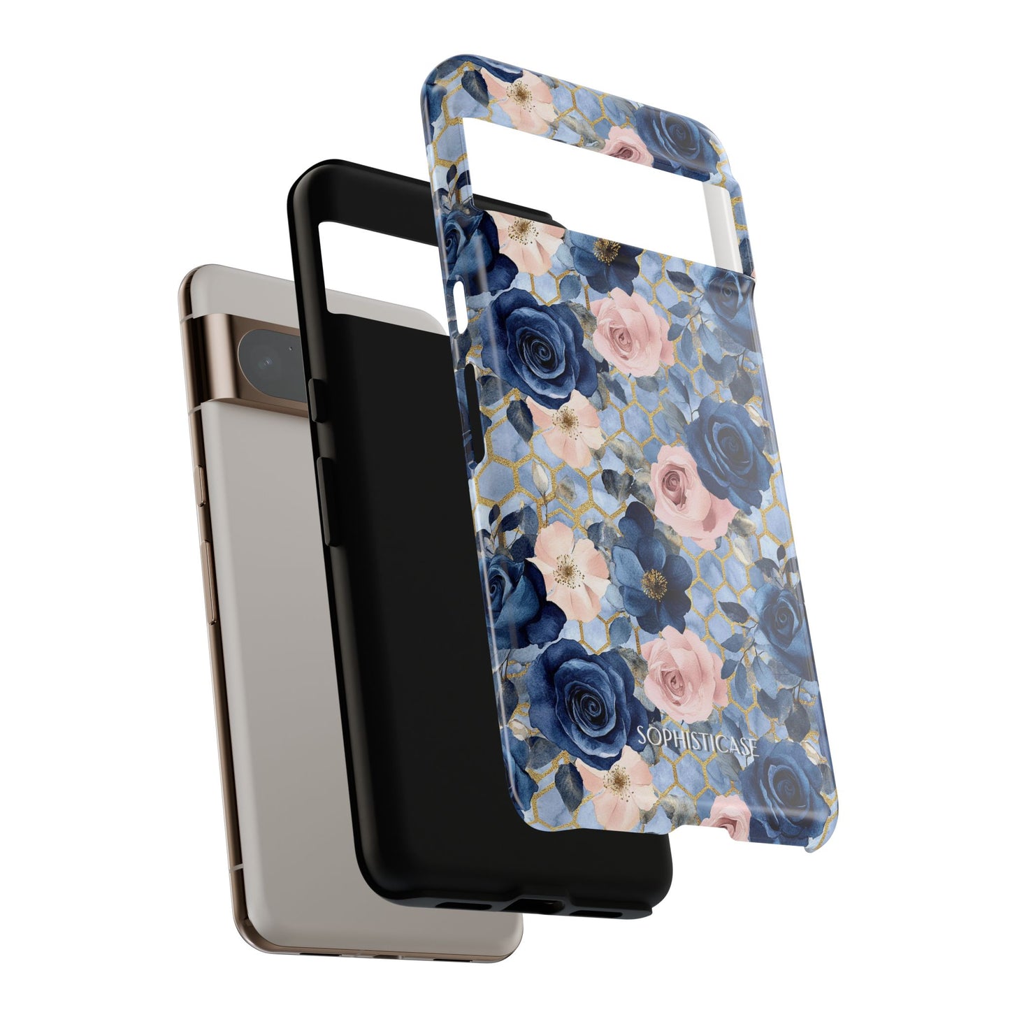 Royal Floral in Gilded Sky - Tough Phone Case