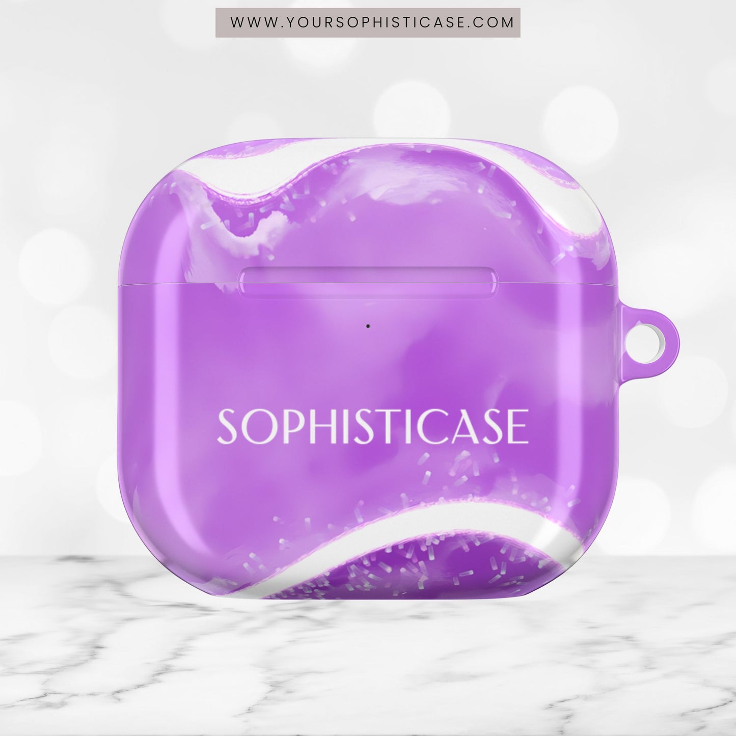 AirPod Cases - Serenity in Purple