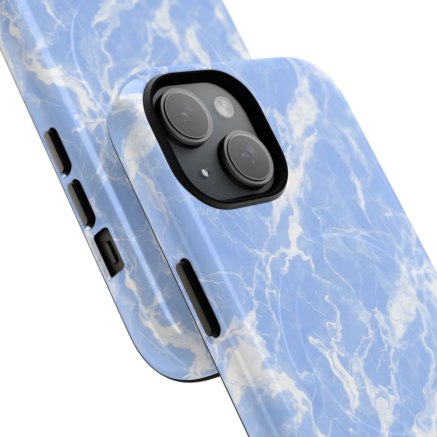 Marble Crush in Blue - Magsafe Case